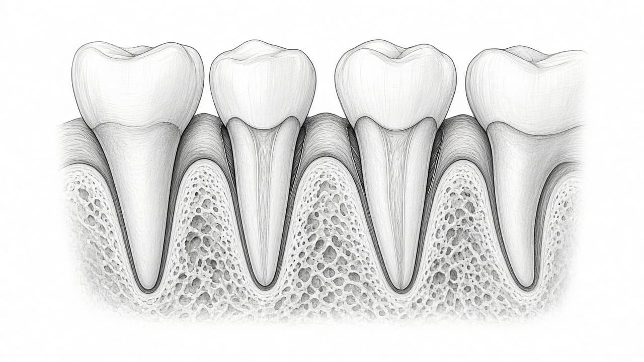 ¿Por qué se pierde hueso alrededor de los dientes?