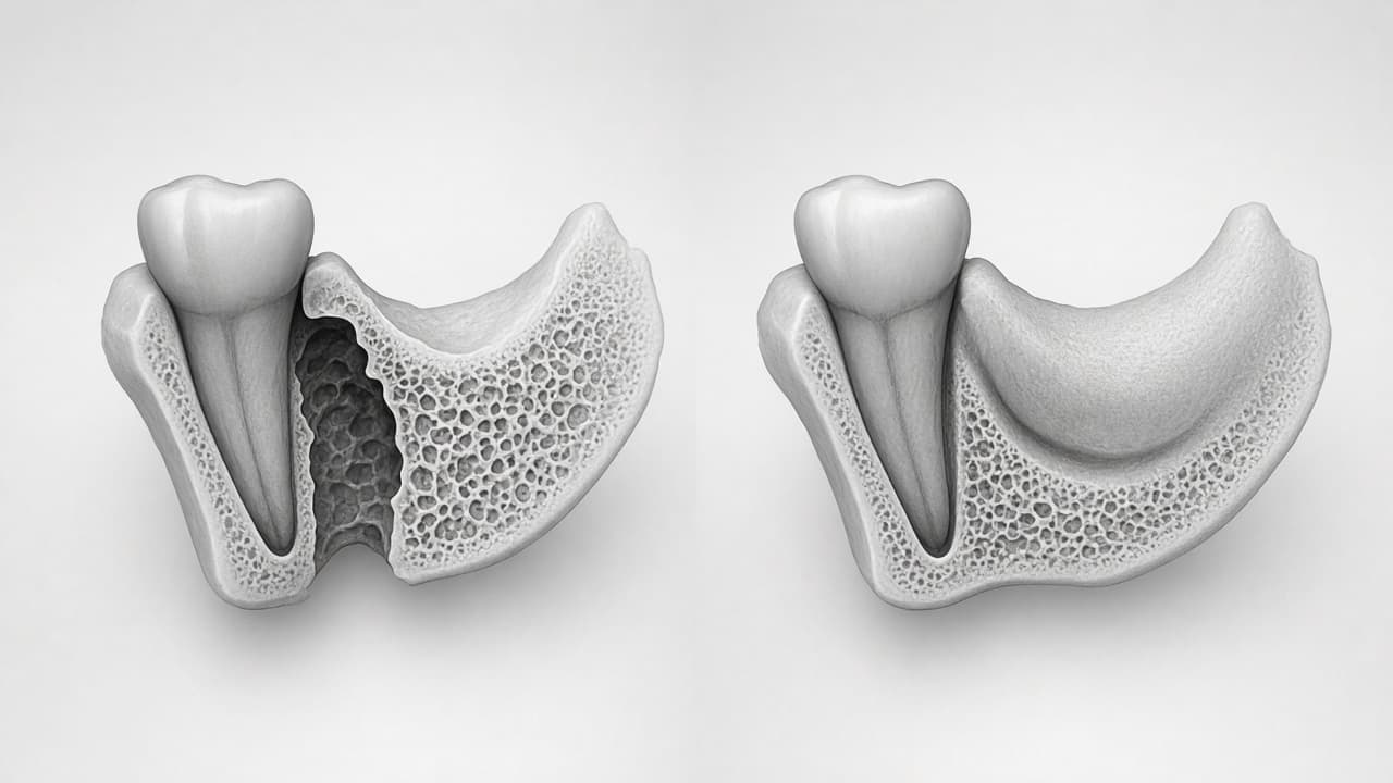 ¿Se puede recuperar el hueso perdido de los dientes?