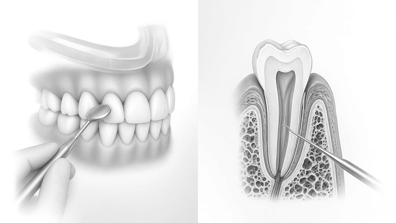¿Cuál es la diferencia entre una limpieza dental y un mantenimiento periodontal?