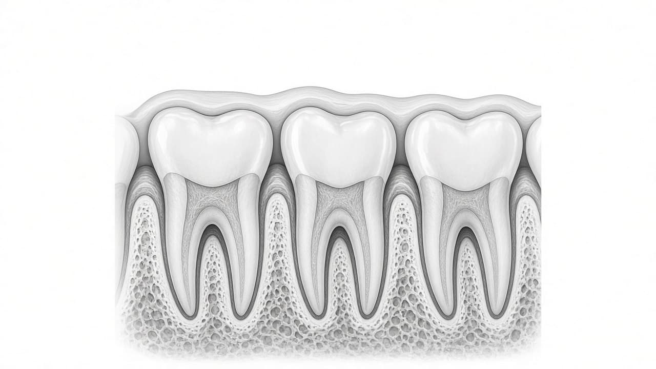 ¿La pérdida de hueso puede hacer que se muevan los dientes?